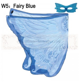 Fairy Blue Wing with mask